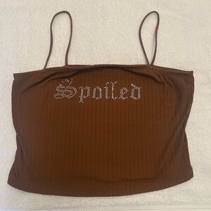 Spaghetti Strap Top or Crop Top